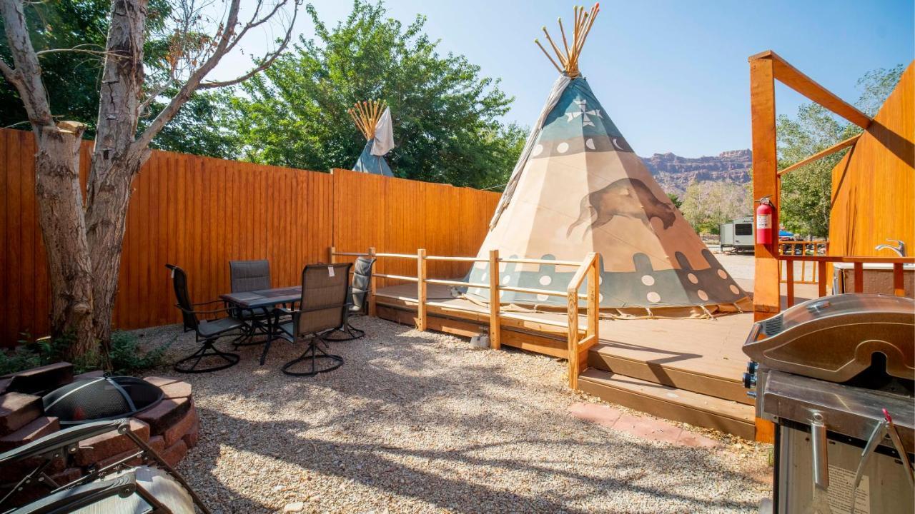 ホテルOk Rv Park Glamping Tipi Ok55 モアブ エクステリア 写真